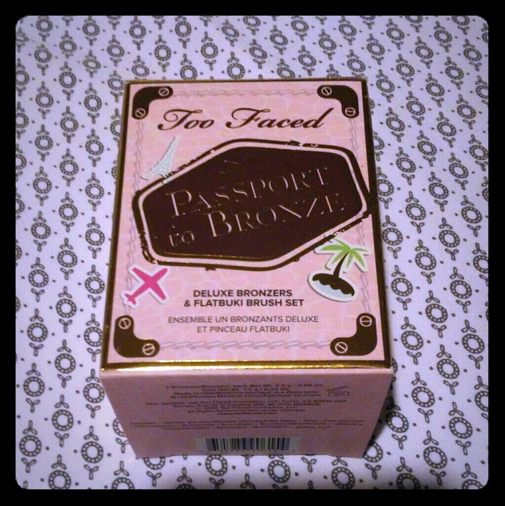Too Faced Passport to Bronze set